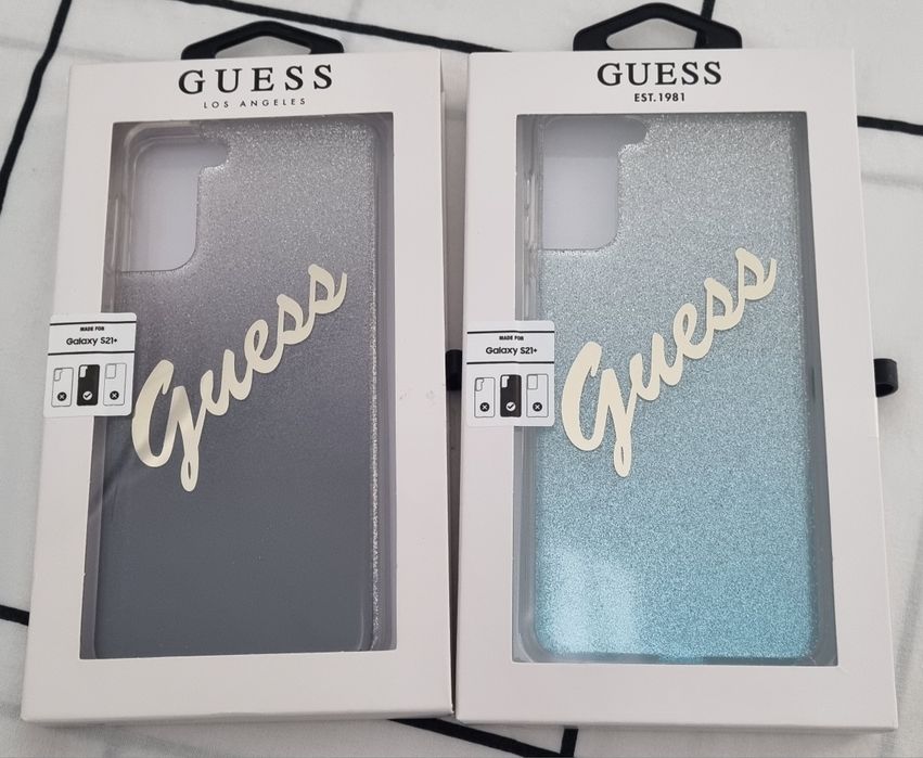 Промоция на оригинални кейсове GUESS за SAMSUNG S21+