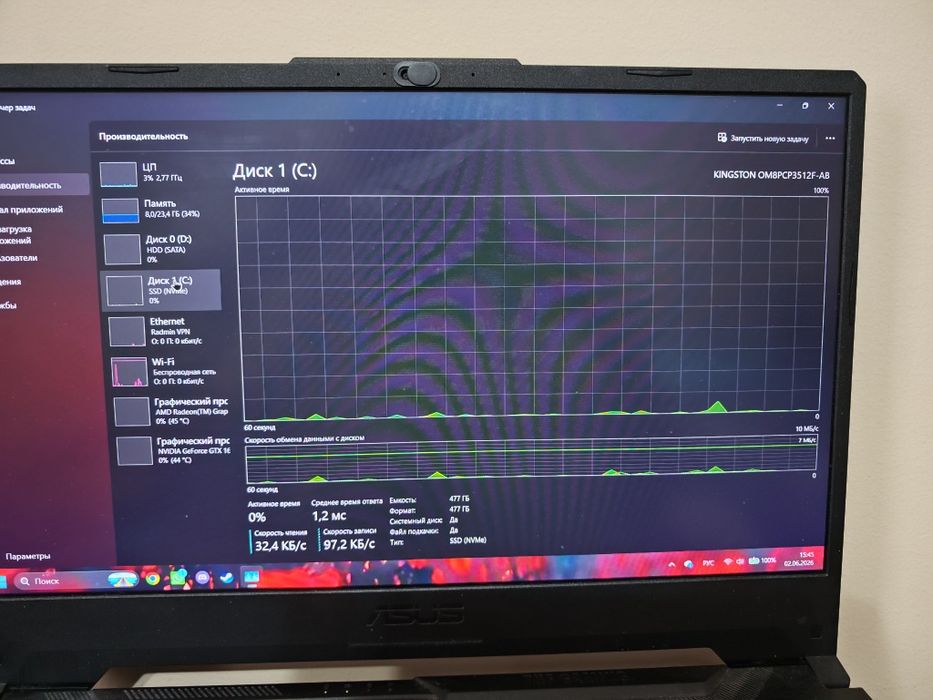 Asus Tuf Gaming A15