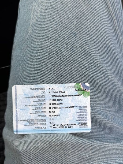 Cobalt 4 pozitsiya 2022 yil Avtomat