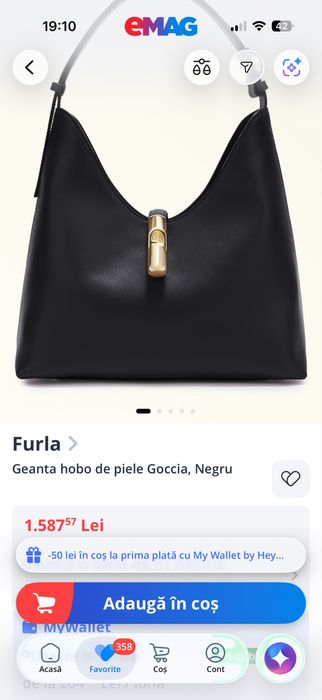 Furla Goccia M Hobo