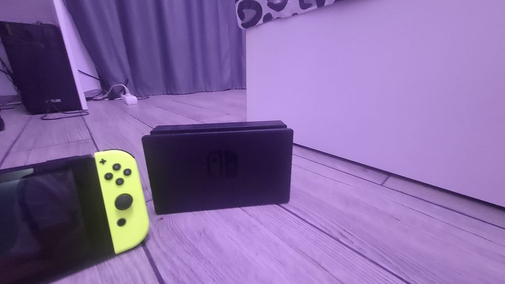 Nintendo switch cu accesorii.