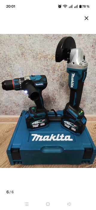 Набор инструментов Makita.