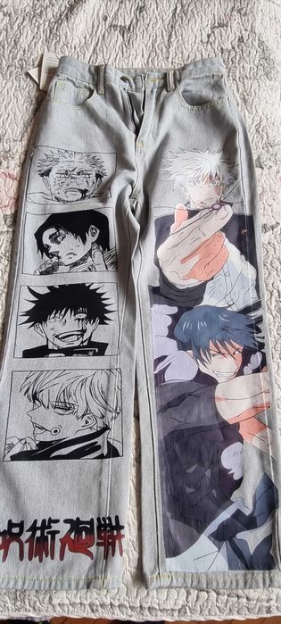 Дънки с аниме герои