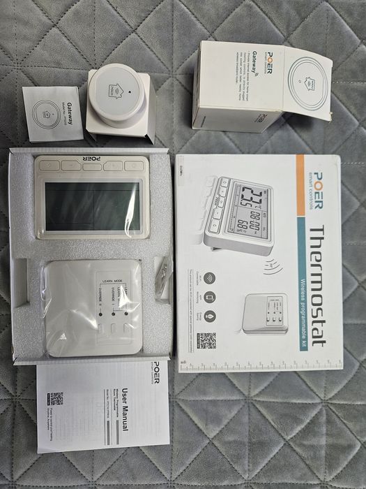 Продавам смарт безжичен термостат POER
