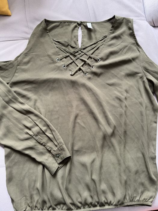 Тъмно зелена блуза/риза