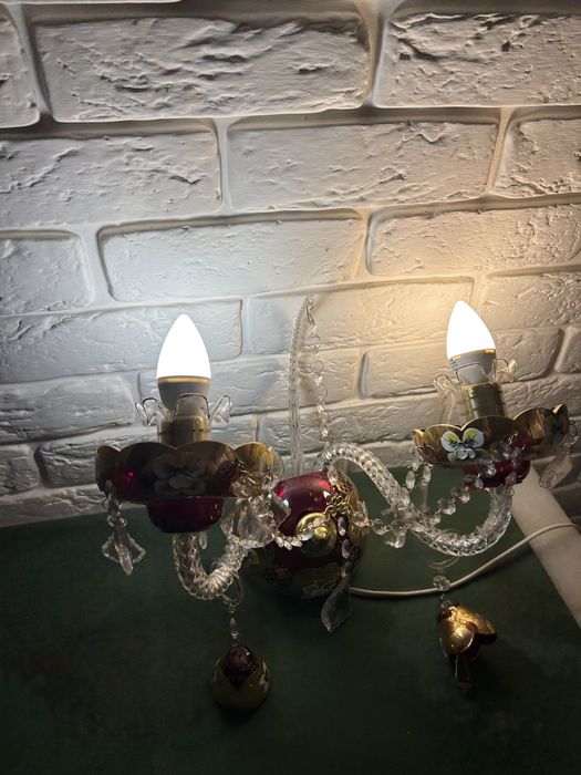 Продам хрустальный бра Чехия