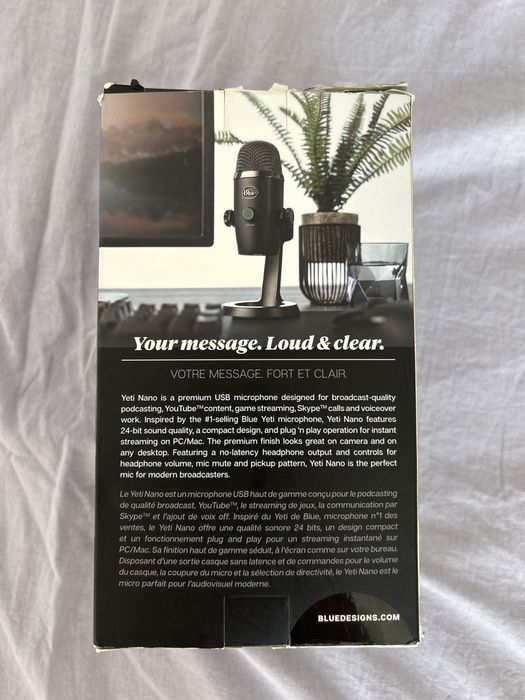 Microfon USB Blue Yeti Nano