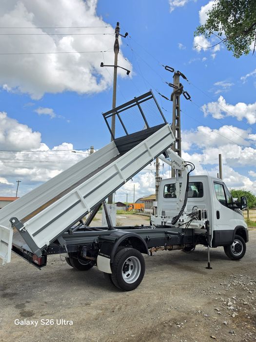 Iveco daily 35c18 Basculabil cu macara,an 2020