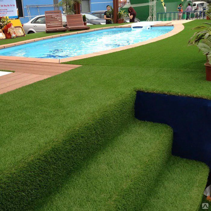 Бассейн ва дачаларга газон