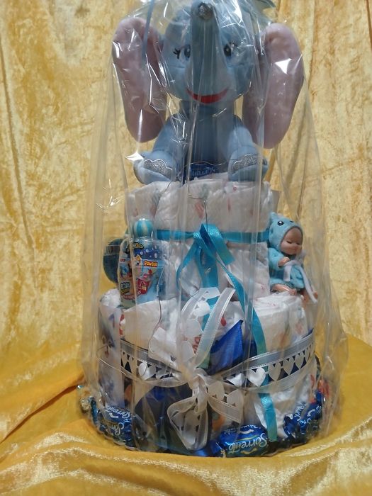 Торта от памперси