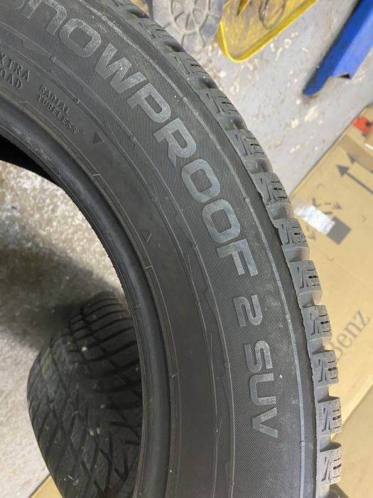 Set 2 Anvelope iarna 225/60R18 Nokian SnowProof 2 SUV 8mm 2024