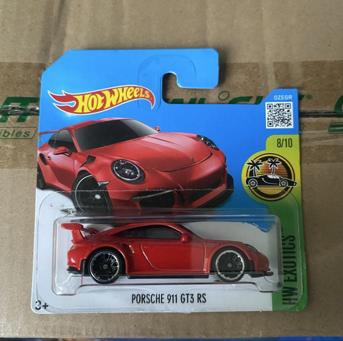 Hot wheels Porsche 911 Gt3 Rs first edition