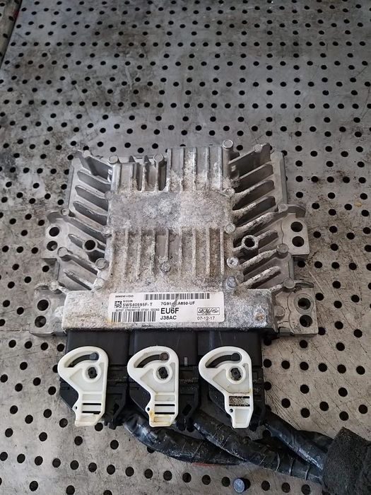 Ecu calculator motor 2.0 tdci ford mondeo mk4 5ws40595ft 7g9112a650uf