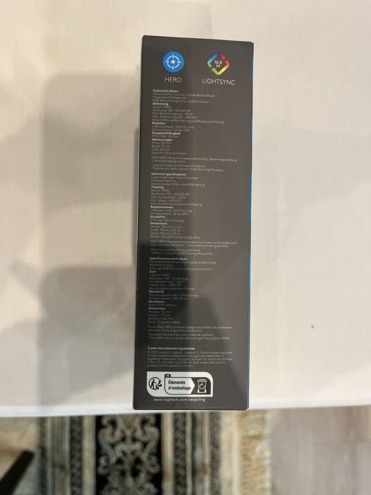 Mouse Gaming Logitech G502 Hero Sigilat