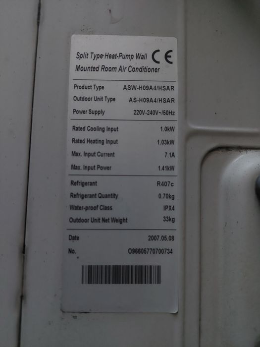 Vand Aer Conditionat unitate interna + externa