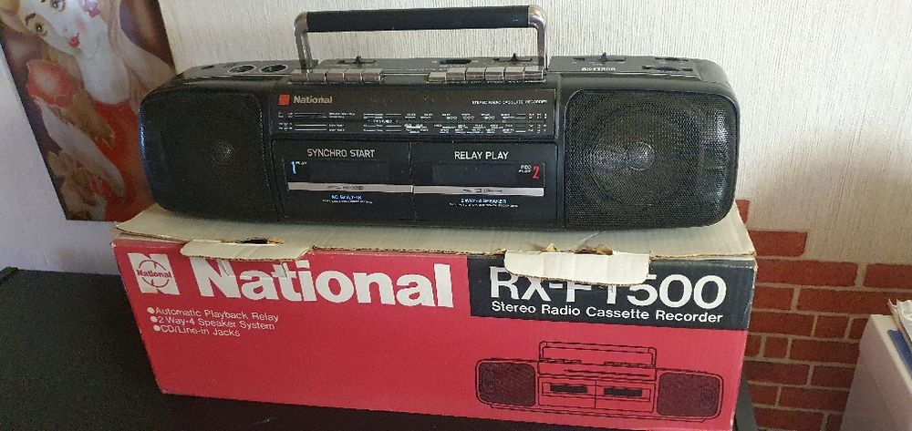 Продам магнитофон NATIONAL RX-FT500