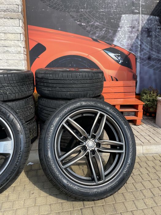 Оригинални джанти Brock 5x127 20’’ 8.5J с гуми 265/50R20 7mm dot22 Grand cheroke Durango