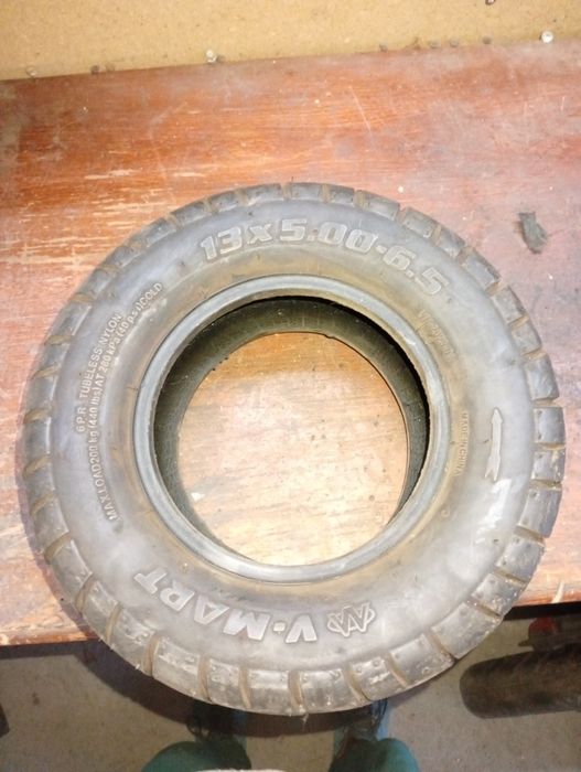 Cauciuc trotineta electrica 13x5.00 6.5 stare buna.