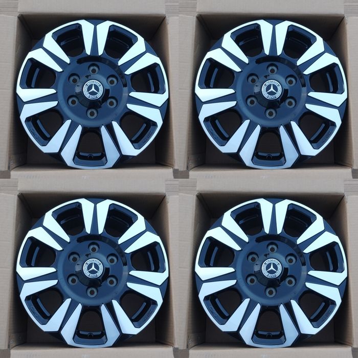 Jante 17 Mercedes Sprinter 6 x 130 R17
 Butuc dedicat 84.1 mm