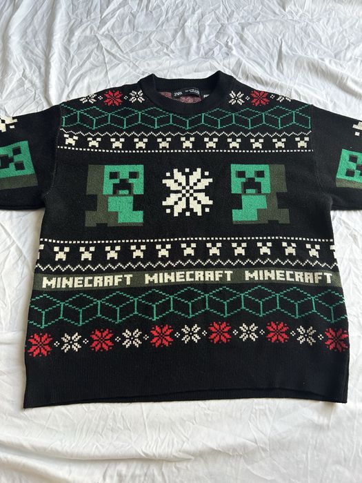 Свитер Zara × Minecraft