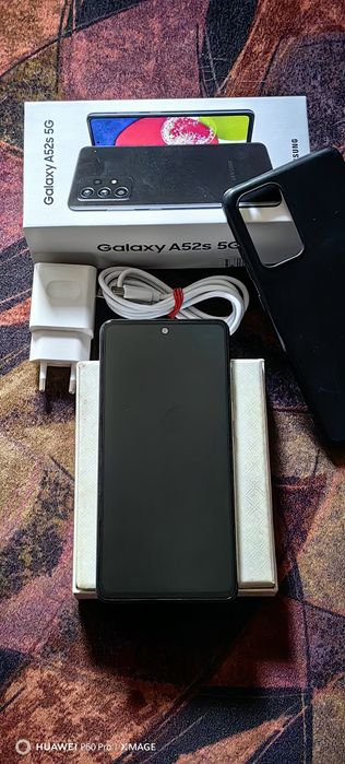 SAMSUNG GALAXY A52s 5G-Топ състояние.Пълен комплект