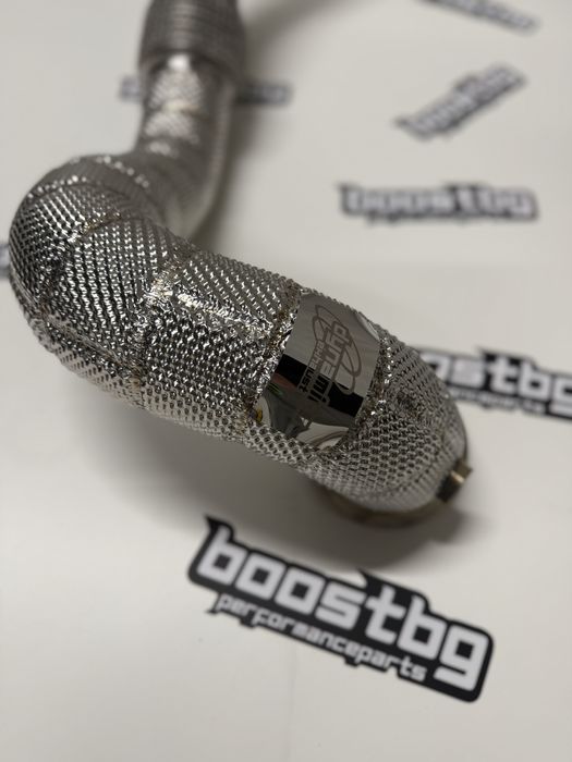 Audi RS S / VW Golf R – BOOSTBG Downpipes и Intercooler Wagner