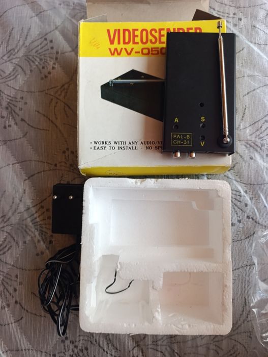 Ретро Безжичен Видеосендер Videosender WV-050 (Видео Предавател)