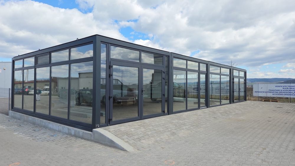 Comtainere multifunctionale Showroom   masini  sau spatiu comercial