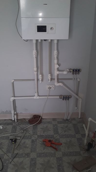 Установка ремонт газвый котлов