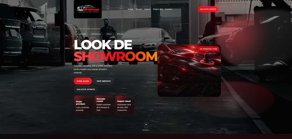 Servicii web design – creare site pentru firme mici