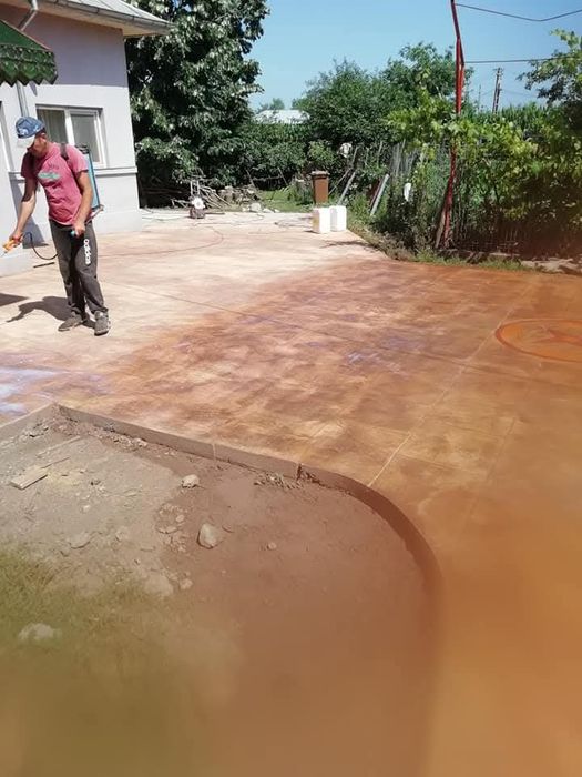 Beton amprentat tel 0765695184