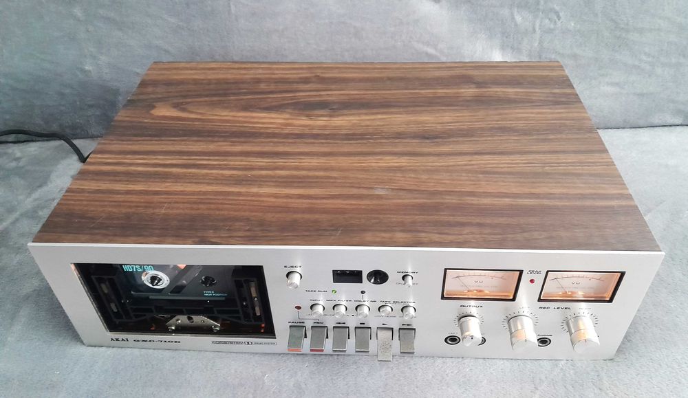 AKAI GXC-710D  vintage Hi-Fi deck casetofon   *1978