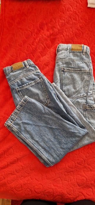 Lot 2 buc Jeans baggy baieti 152