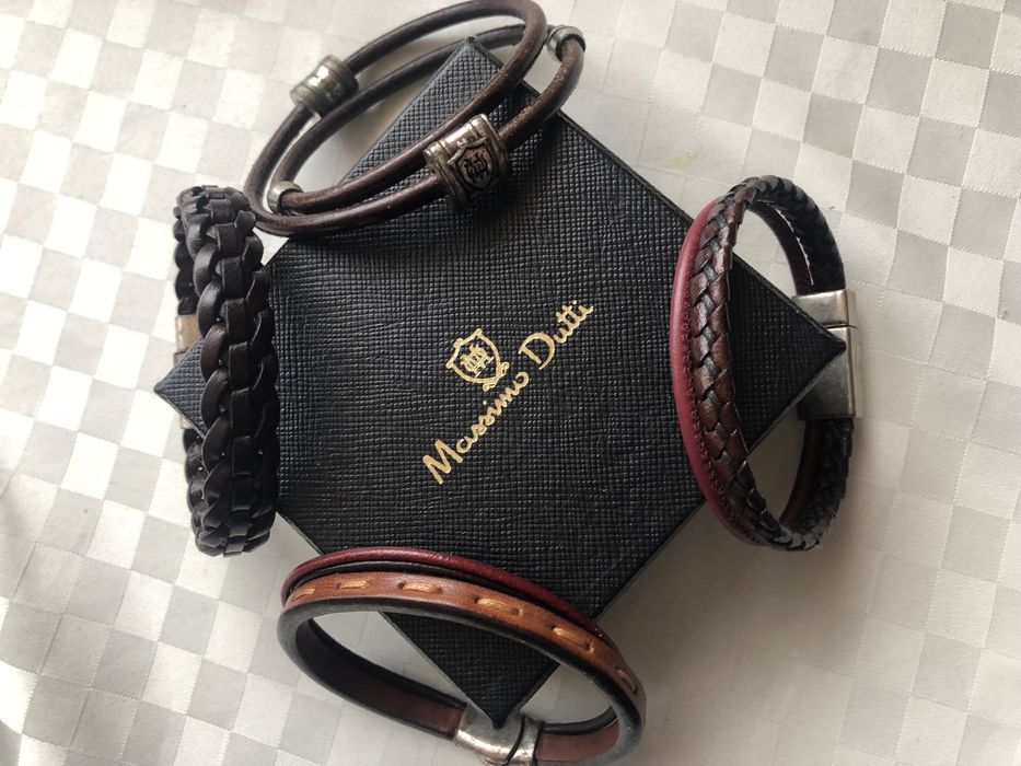 Vand bratara massimo dutti barbati din piele