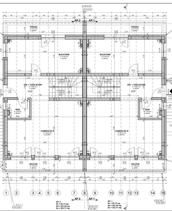 Casa tip duplex, constructie premium cu rooftop panoramic de 61 mp, Do