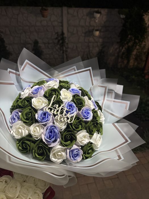 Buchete din trandafiri de sapun