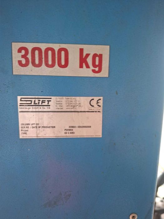 Двуколонен винтов подемник горна синхронизация S lift