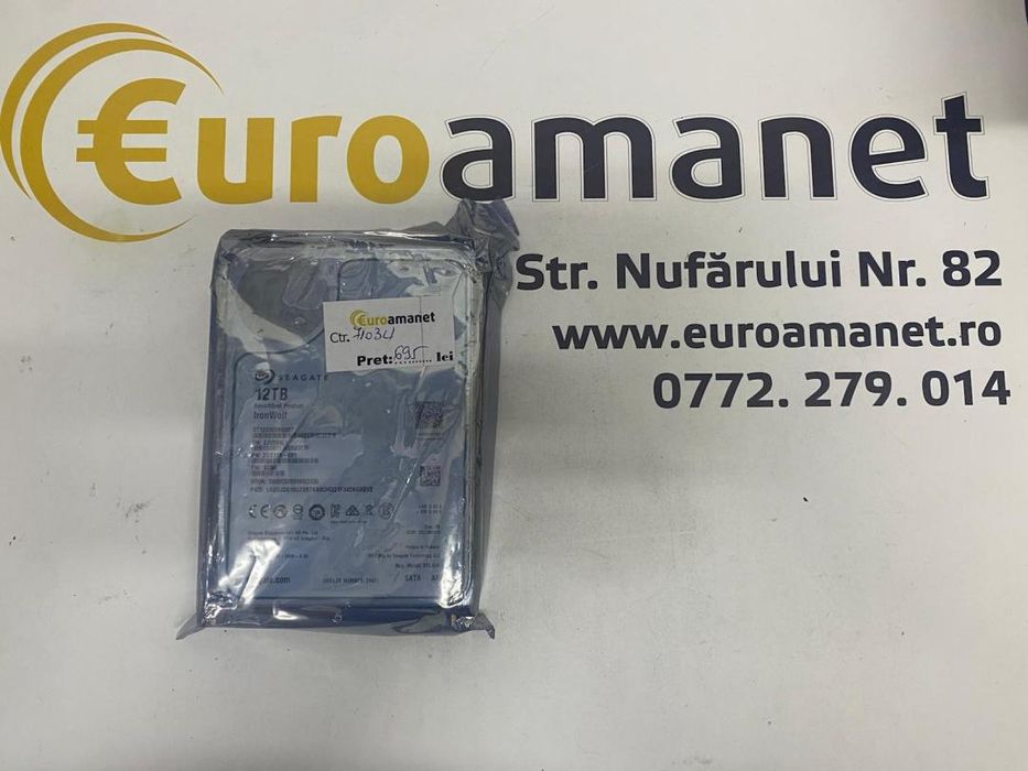 HDD Seagate IronWolf 12 TB, 7200rpm, 256MB cache -N2-
