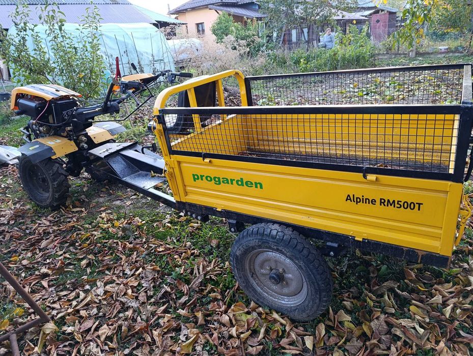 Motocultor progarden 12 cp diesel 4x4