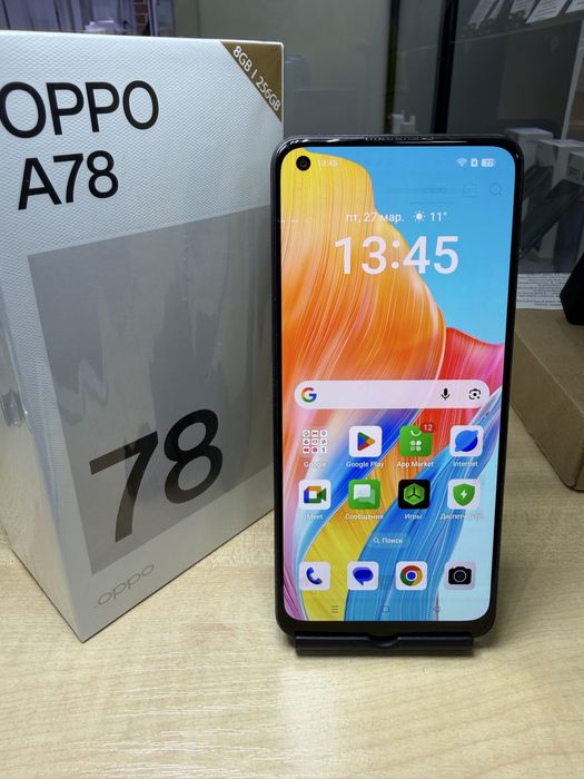 Смартфон Oppo A78 - 256 gb.