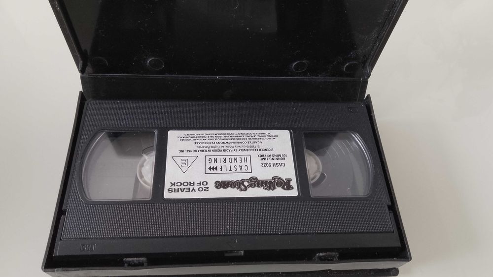 Caseta VHS muzica ROLLING STONE : 20 Years of Rock