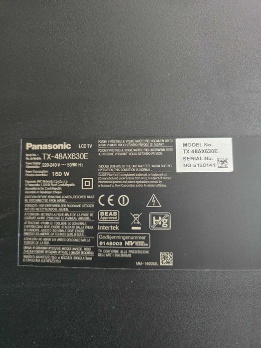 Телевизор Panasonik 48 in