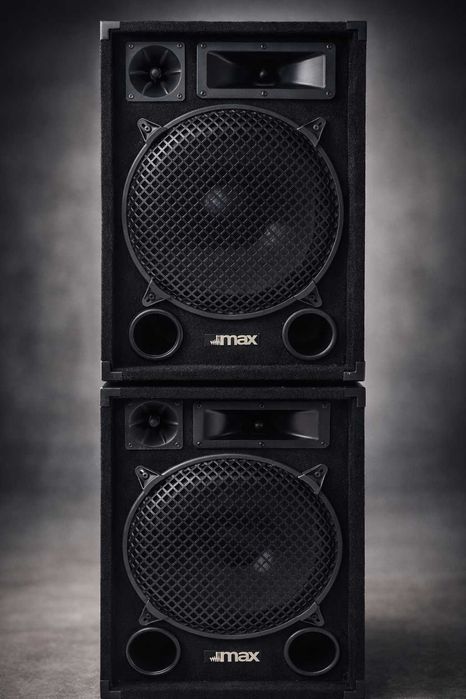 MAX 12 – 700W Мощни тонколони (2 броя) – Силен бас!