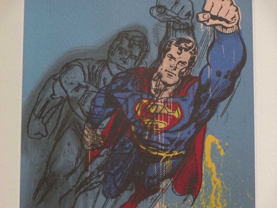 Tablou Andy Warhol, ‘Superman’| Cromolitografie RARA