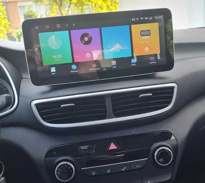 HYUNDAI TUCSON 2019 12.3" андроид навигация, 9553-1DIN+9501