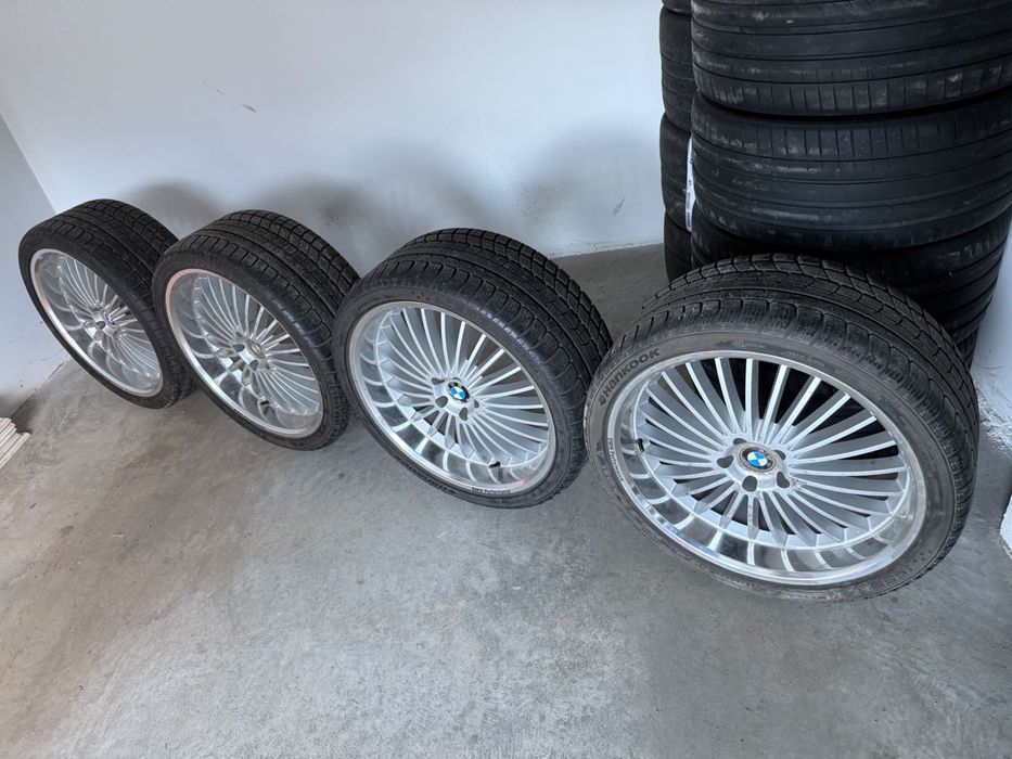 22” оригинални джанти BMW X5 X6 зимни гуми 295/30/22 E70 E71 F15 F16