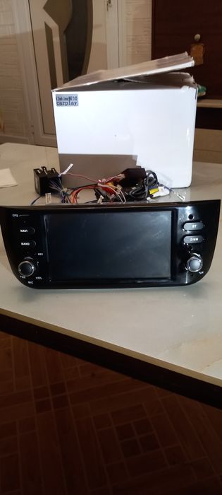 Мултимедия карплей андроид 12 за фиат линеа 2012-2018 нова