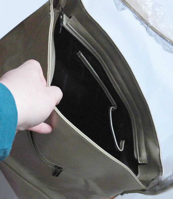 Geanta de dama Kevin Jeans aurie supradimensionata