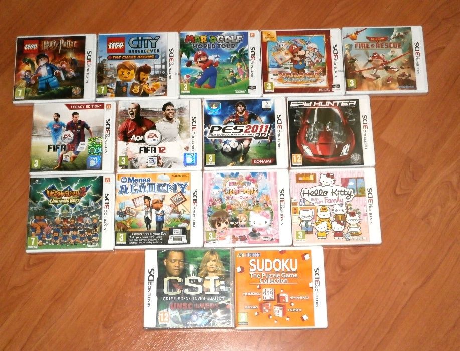 Nintendo 3DS - pachet jocuri originale ca noi sau sigilate