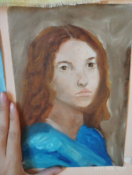 картины на бумаге или материал